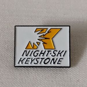 Official Keystone Ski Resort Night Skiing Sports Enamel Lapel Pin Hat Clothing